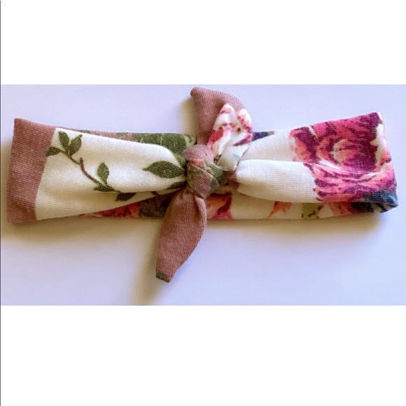 Floral Knit headband